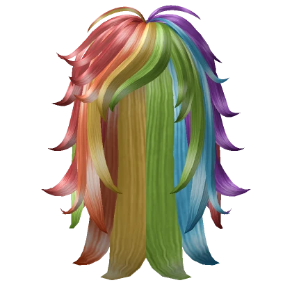 Rainbow Messy Dash Energic Hair