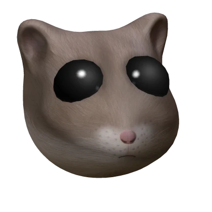 sad hamster head
