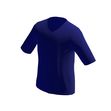 Royal Blue V-Neck T-Shirt