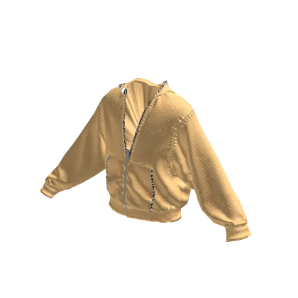 Light Yellow Grunge Scene Zebra Sweater