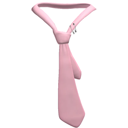 Y2K Pink Loose Tie