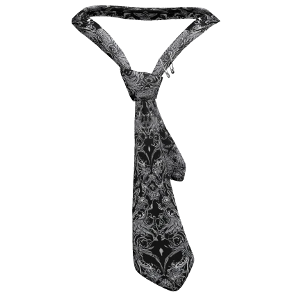 Y2K Gothic Loose Tie