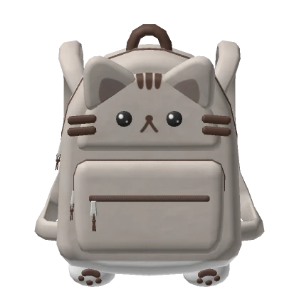 🍀Kawaii Tabby Kitty Mini Backpack