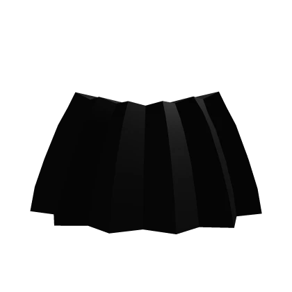 Cute Black Pleated Skirt (3.0)