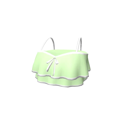 Chibi Doll Bikini Top - Green