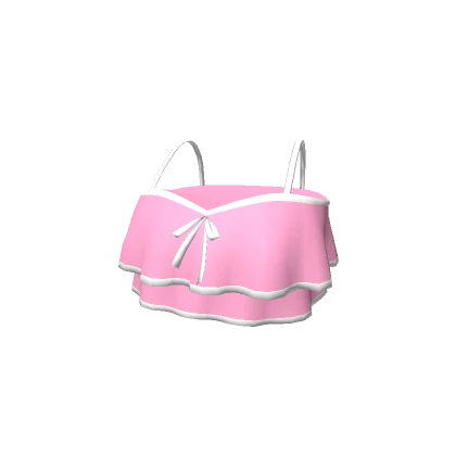 Chibi Doll Bikini Top - Pink