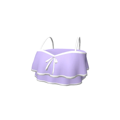 Chibi Doll Bikini Top - Purple