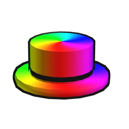 Rainbow Top Hat