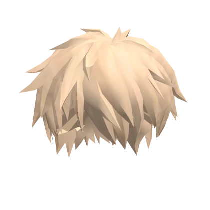 Anime emo hair (blonde)