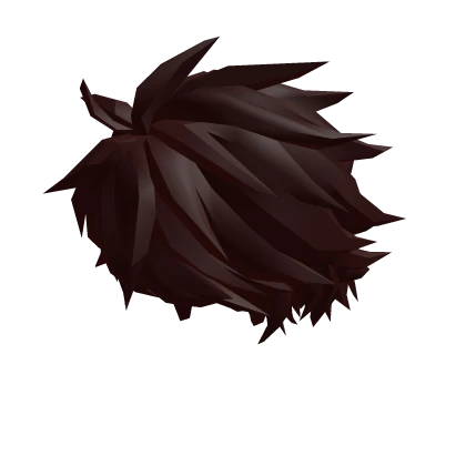 Messy fluffy anime hair (Red)