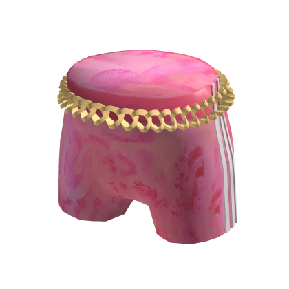 adidas Pink Miami Shorts With Chain