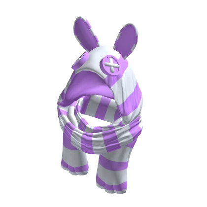 Bunny Scarf Pastel Dream