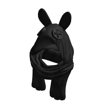 Bunny Scarf Blackout