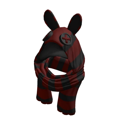 Bunny Scarf Blood Moon