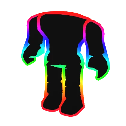 (Robloxian 2.0) Rainbow Outline Avatar V2