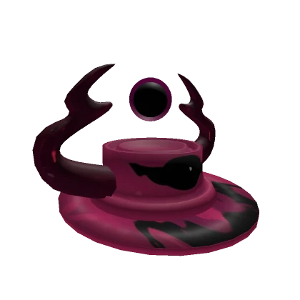 Red demonic hat