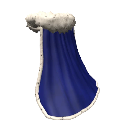 Blue royal king cape