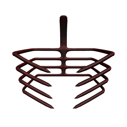 Red Ribcage Body Jewelry