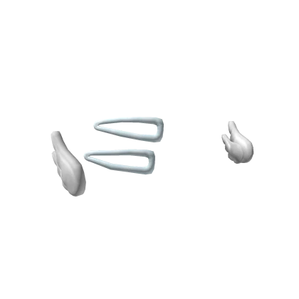 Wings & Clips Set Blue (MATCHING HAIR)