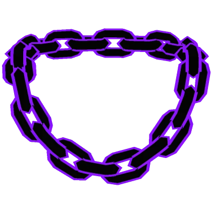 Cartoony Purple Chain