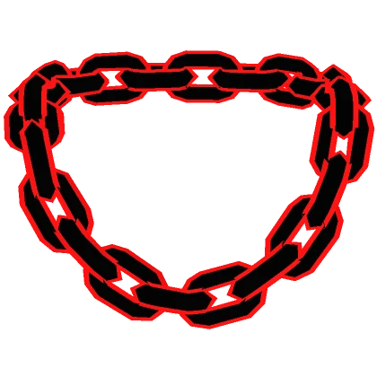 Cartoony Red Chain