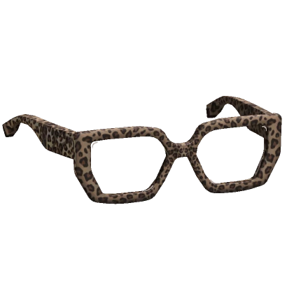 Chunky Leopard Glasses