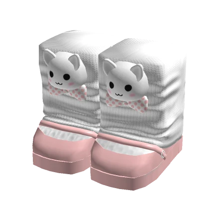 Cat Leg Warmers with Pink Doll Shoes 3.0