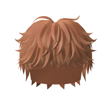 Messy Fluffy Hair in Ginger