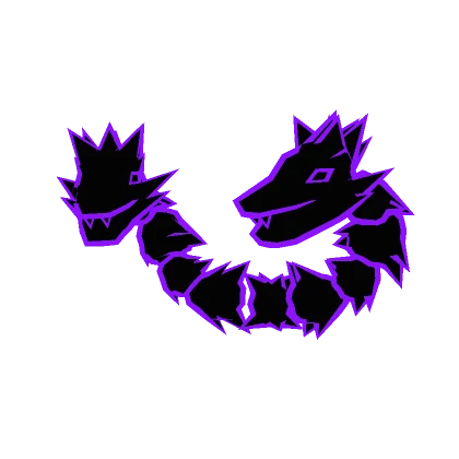 Cartoony Purple Dragons