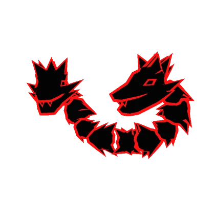 Cartoony Red Dragons