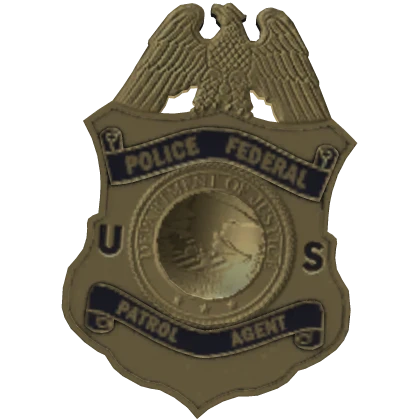 LBV Federal Patrol Agent badge