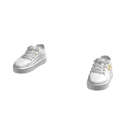 BerryBox March '24 White Low Top Sneakers