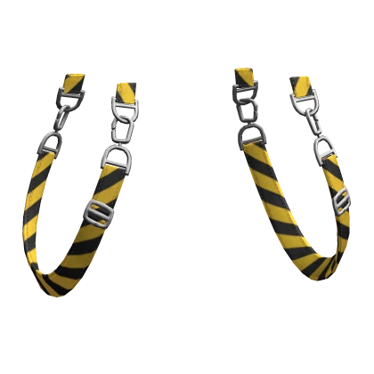 Caution Tape Suspender Waist Straps 3.0