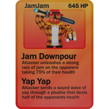 JamJam's Trading Card