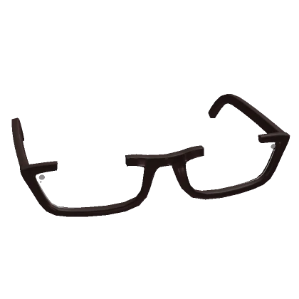 Brown Square Cut Glasses