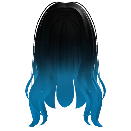 Black and Blue Nez Hair