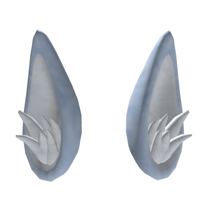 Light Blue Moon Kitsune Ears