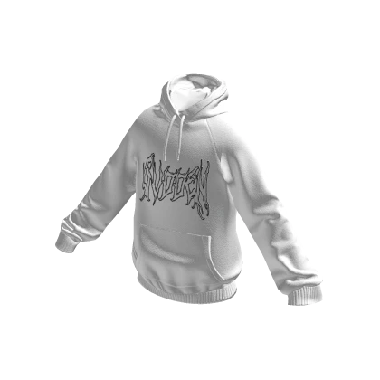 White Outline SVDDEN Hoodie