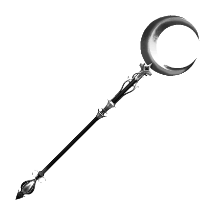 Silver Staff of the Crescent Eclipse