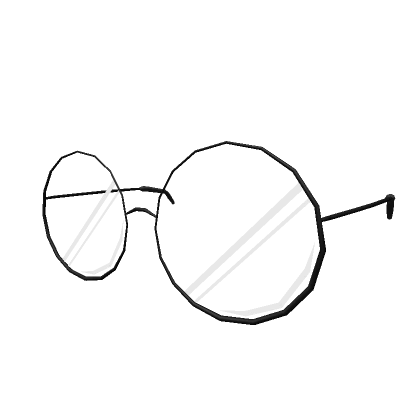 Circle Glasses (Black)