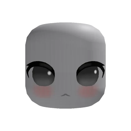 🍀Animated Cute Chibi Eyes Face (Black)