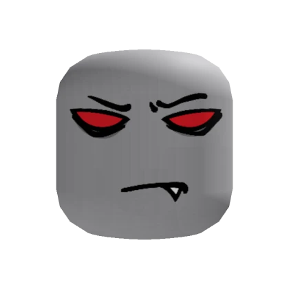 Annoyed Upset Demon Monster Face