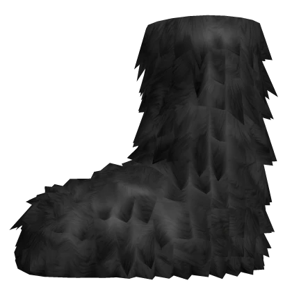 Cozy [Black] Fur Boots – Anna Sofia