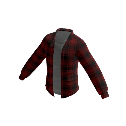 Red & Black Plaid Shirt