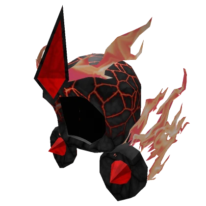 Red Fire Crystal Hood