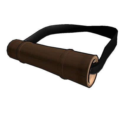 Demon Brown Bamboo Muzzle with Black Outline