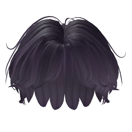 dark purple wispy male anime boy hair