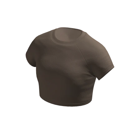 Brown Crop Top