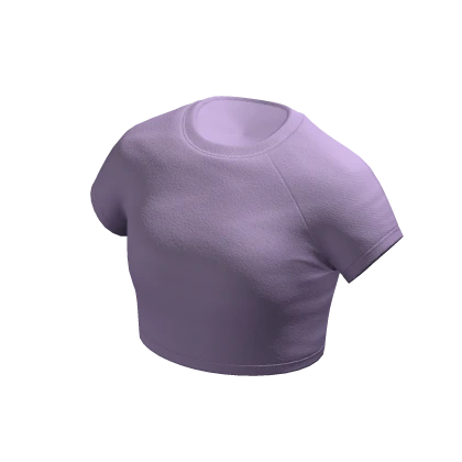 Purple Crop Top