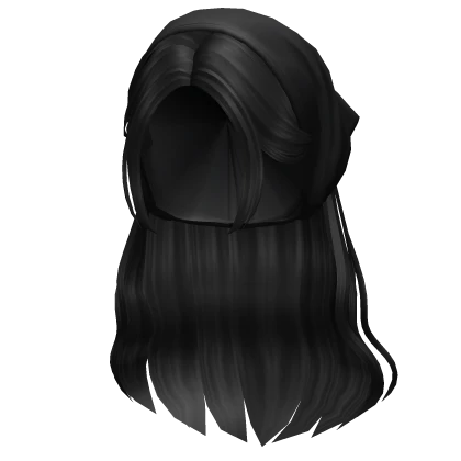 Soft Wavy Cottage Girl Hair (Black)